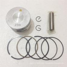 Piston kit 56mm for GX100 engine motor rammer tamper piston with ring pin clip replacement